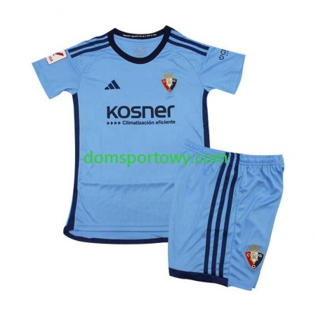 Koszulka CA Osasuna Dziecięcy Wyjazdowe Koszulki Piłkarskie 2023-2024 Krótki Rękaw